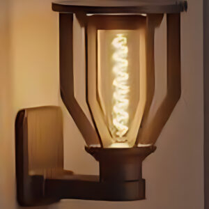 Vintage LED Outdoor Wall Lantern – Warm Decorative Wall Light for Garden & Entrance | UAE