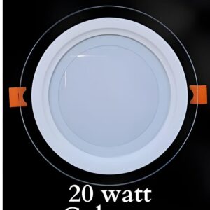 20W Round LED Panel Light – Recessed Ceiling Light for Home & Office | UAE