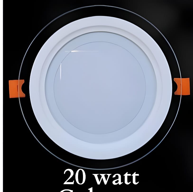 20W Round LED Panel Light – Recessed Ceiling Light for Home & Office | UAE