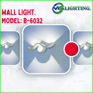 Modern LED wall light B-6032 curved designer wall lamp indoor