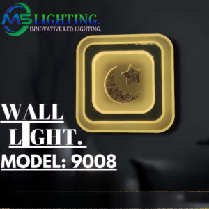 Modern LED wall light 9008 decorative square wall lamp moon star design