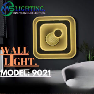 Modern LED wall light 9021 square decorative indoor wall lamp