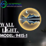 Modern LED wall light 9415-1 moon design decorative indoor wall lamp