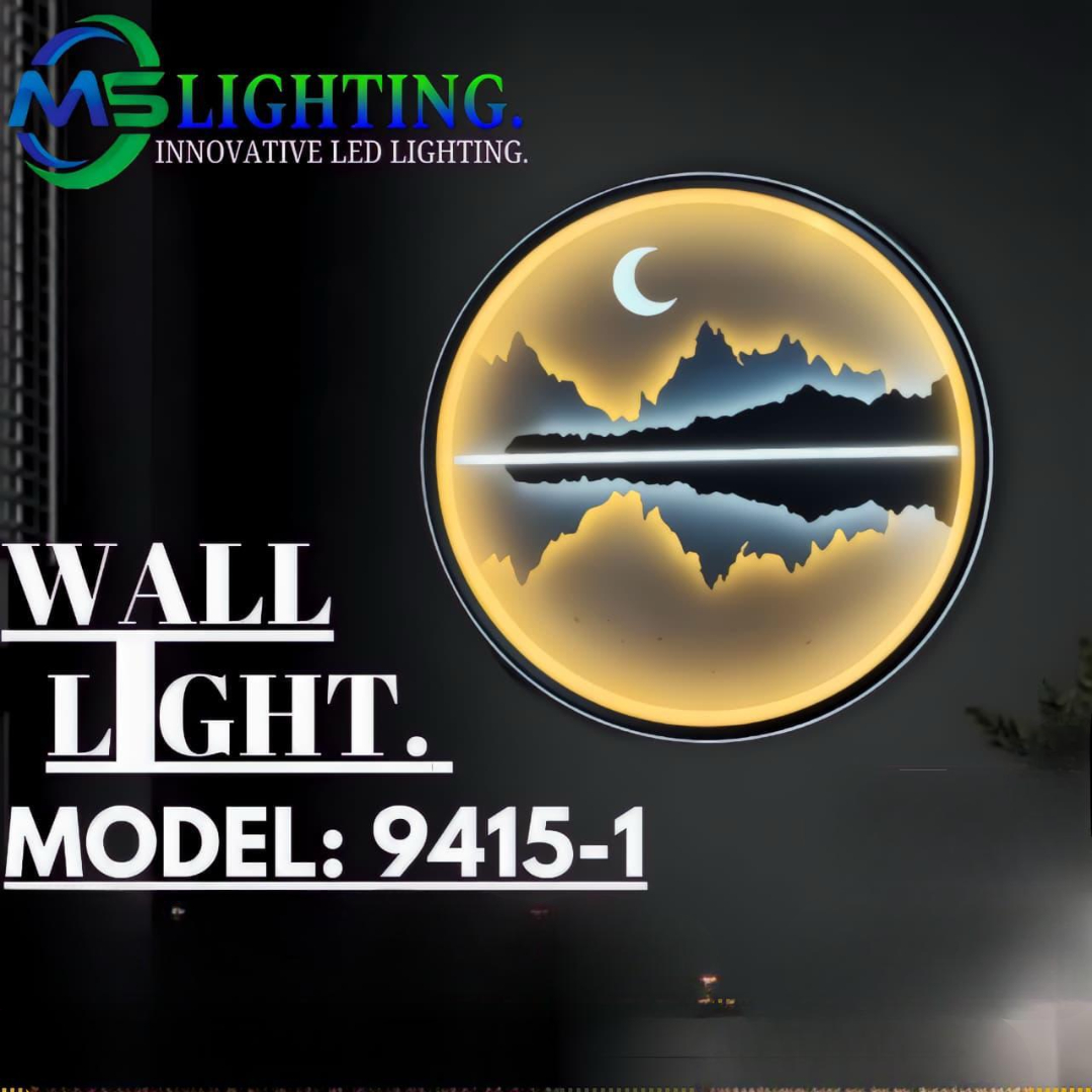 Modern LED wall light 9415-1 moon design decorative indoor wall lamp