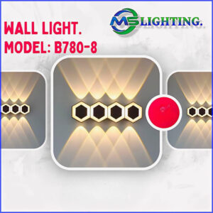 Modern LED wall light B780-8 honeycomb decorative indoor wall lamp