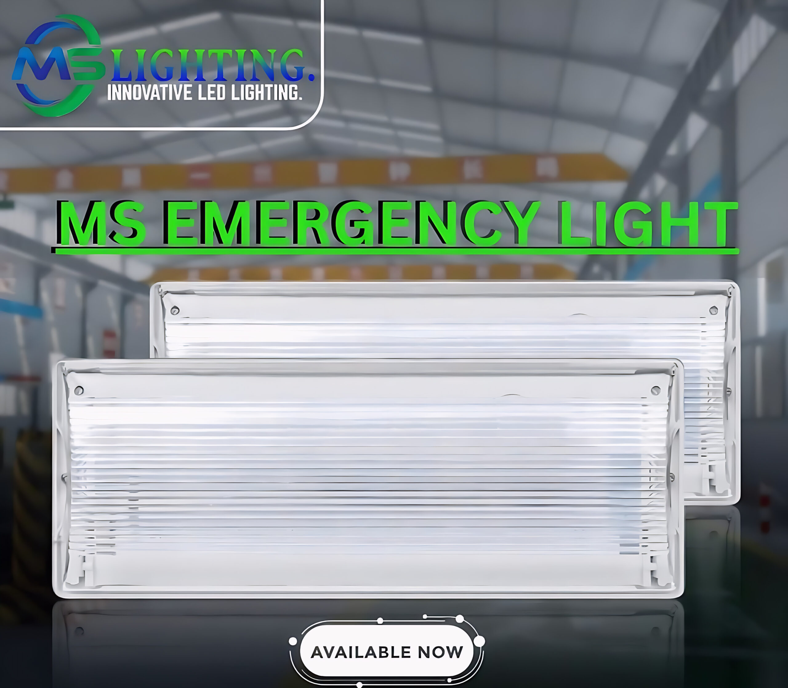 MS LED Emergency Light – High-Brightness Backup Lighting Solution