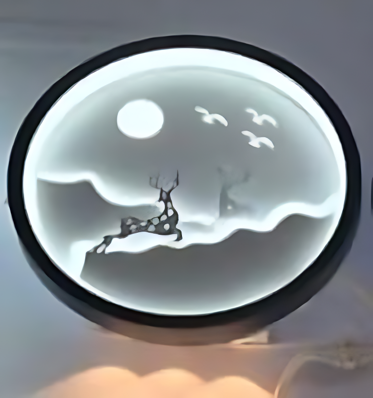 Moon Deer LED Wall Light – Modern Decorative Wall Lamp